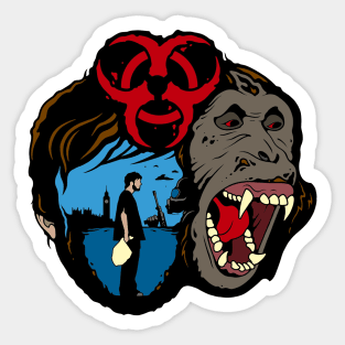 28 Days Later Sticker